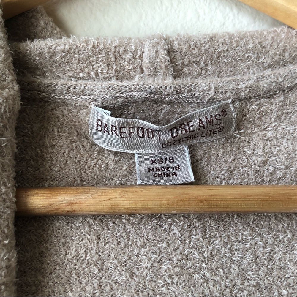 Barefoot Dreams Cream Cozy Chic Lite Cardigan Sz XS/S - Picture 10 of 14